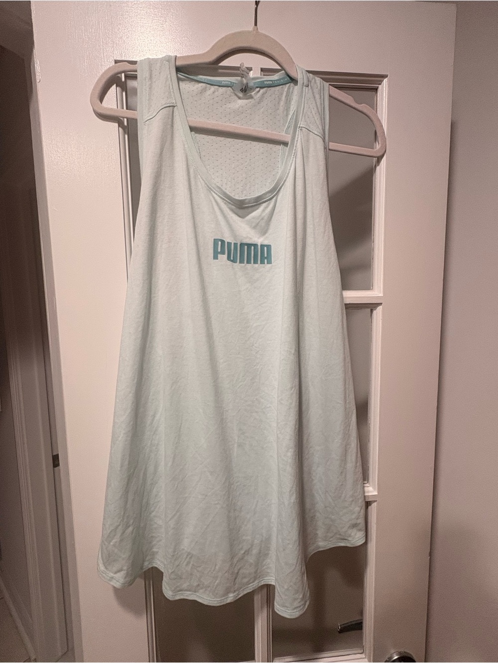 Puma Mint Green Racerback Tank Top